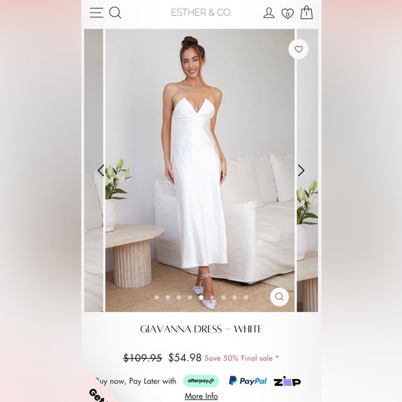 Esther & Co Giavanna Dress - Picture 7 of 9